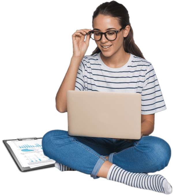 Clearly Anywhere laptop