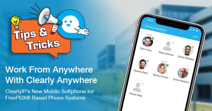 Clearly Anywhere softphone