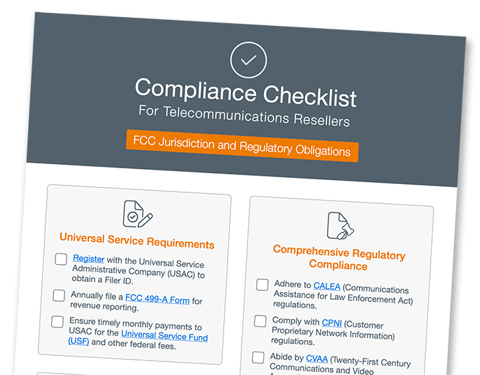 The Ultimate Telecom Reseller Compliance Checklist