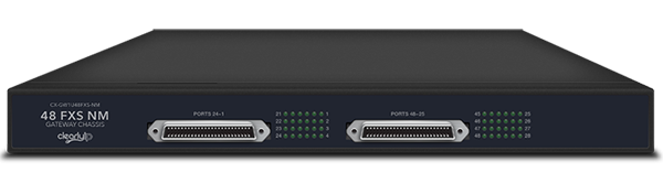 ClearlyIP 48 Port FXS Non-Modular Analog VoIP Gateway