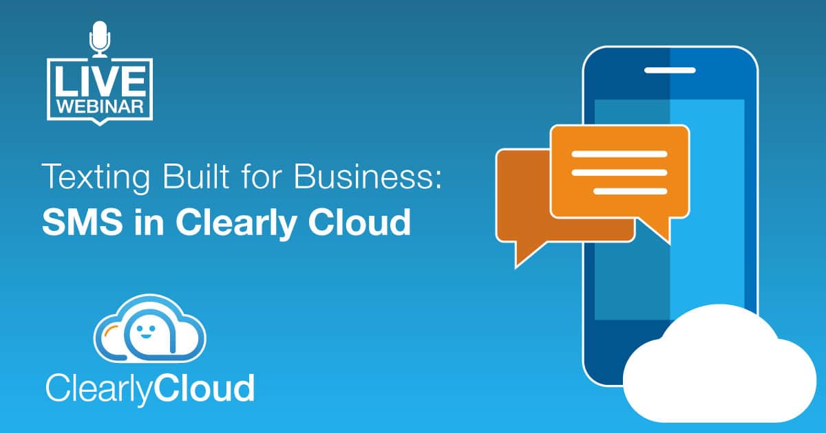 SMS in Clearly Cloud
